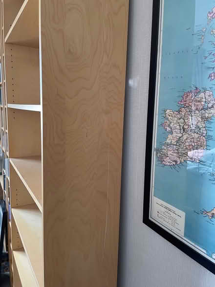 Photo of free Tall wooden shelf unit (S11 Ecclesall) #2