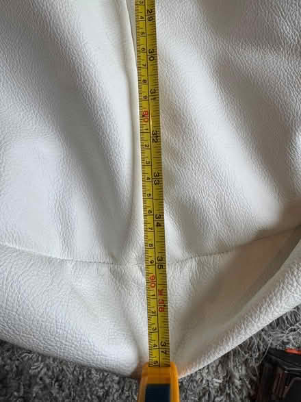 Photo of free Leather bean bag large (Orpington) #4