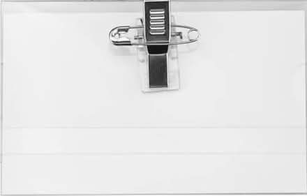 Photo of Clip on Name badges (x2) (honley) #1