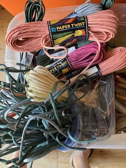 Photo of free raffia paper twists (Mill Valley) #1