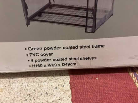 Photo of free Little plastic greenhouse (Well Lane CH2 2HL) #2