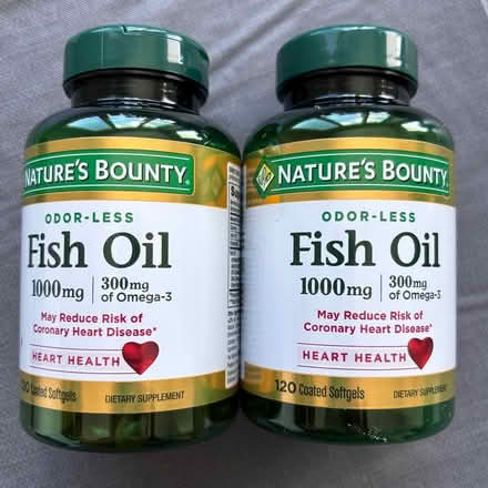 Photo of free Natures Bounty Fish Oil (South Merrick) #1