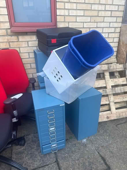 Photo of free Chairs. Cabinets, wooden pallets (Peckham, SE15) #3