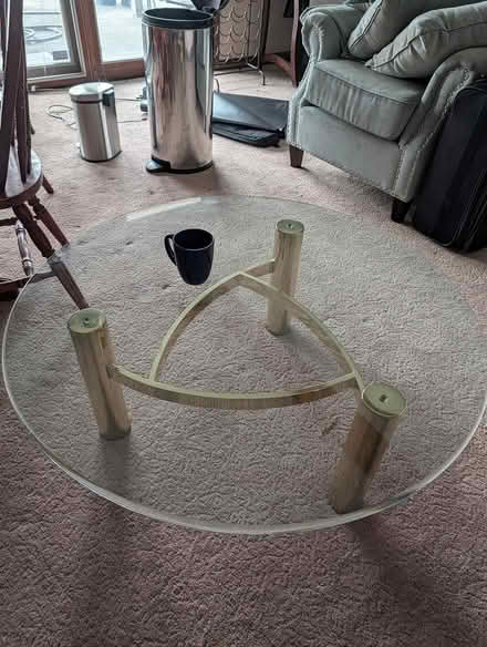 Photo of free Glass coffee table and end table (Northwest Indianapolis) #1