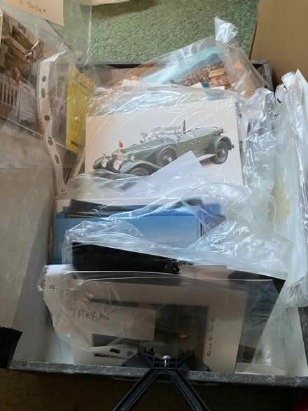 Photo of free Box of unused vintage postcards (Pant SY10) #1