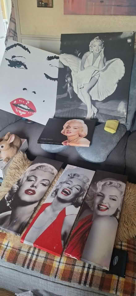Photo of free 6 Marilyn Monroe Canvases (Welling DA16) #1