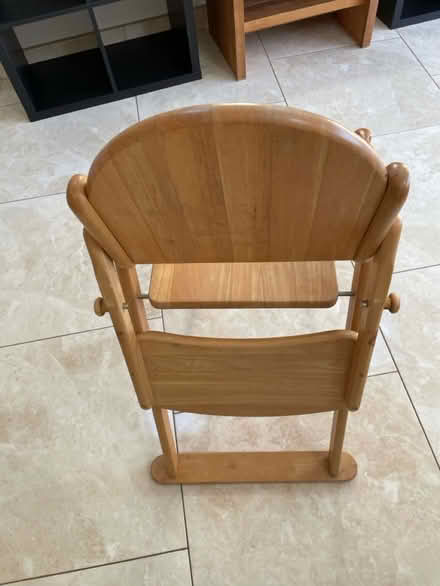 Photo of free Wooden baby high chair (Sm69nf) #2