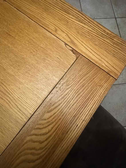Photo of free Wooden extending dining table (Hale Barns, WA15 0EW) #4