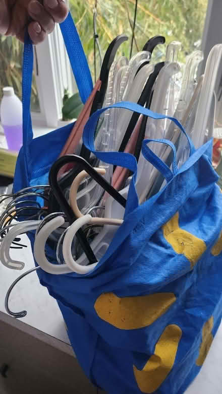 Photo of free Bag of hangers (Somerset) #2
