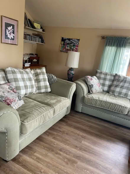 Photo of free Sofa and loveseat (East hampton) #2