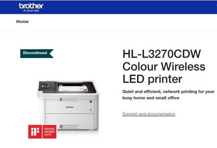 Photo of free Brother printer (Tetbury. GL88YT) #3