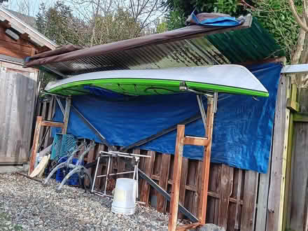 Photo of free Sturdy Outdoor Kayak Rack (Ballard) #1
