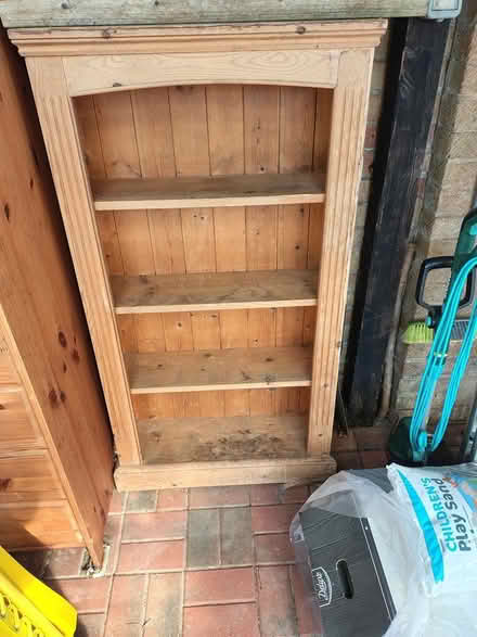 Photo of free Wooden bookcase small (Downs Barn) #1