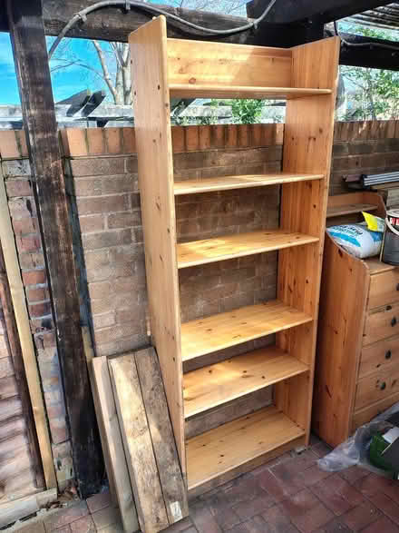 Photo of free Wooden bookcase (Downs Barn) #1