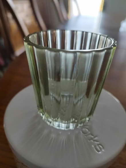 Photo of free Small glass tea light holder (Odenton) #1