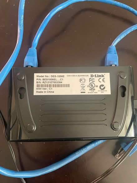 Photo of free D Link Ethernet router (Mount Vernon) #1