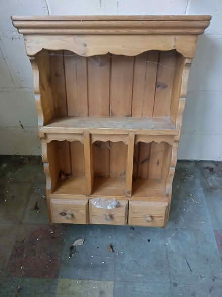 Photo of free Pine wood wall unit (North Bersted PO22) #1