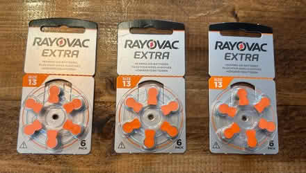 Photo of free Hearing aid batteries (Bear flat) #1