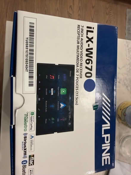 Photo of free New Alpine Car Stereo (Larkspur ca) #1