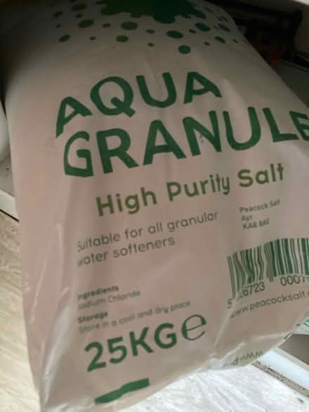 Photo of free Two 25kg bags of Aqua Granules (Stanway CO3) #1