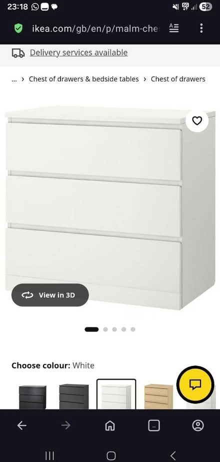 Photo of Chest of drawers (Guildford GU1) #1