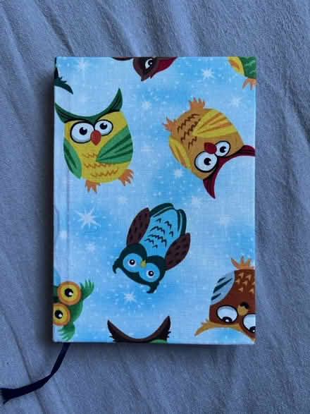 Photo of free Owl notebook (A6?) (RG7 3HY) #1
