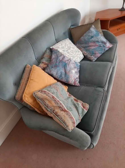 Photo of free Blue chair and sofa (Green Street Green BR6 6BU) #2