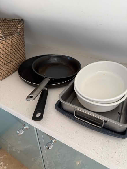 Photo of free Kitchen cookware and basket (Chiswick W4) #4