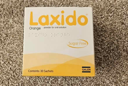 Photo of free Laxido orange flavour sachets (Sutton HU8) #1