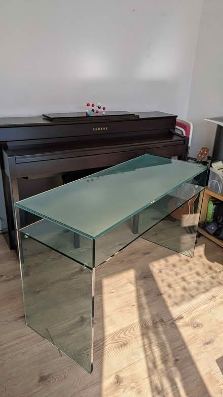 Photo of free glass table (homerton) #1