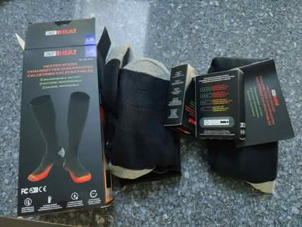 Photo of free Heated socks (2 pairs) (Mountain View) #1