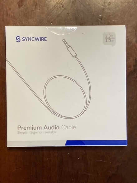 Photo of free 3.3 foot audio cable (Petworth/ Park View) #1