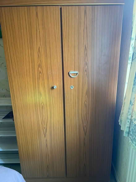 Photo of free 2 vintage wardrobes and 1 72 inch tall bookcase (Chiswick W4) #3