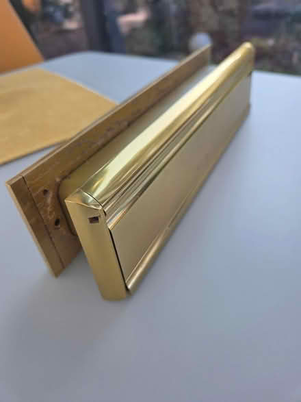 Photo of free Brass letterbox (Heatherside GU15) #1