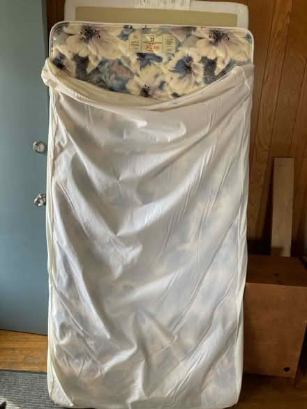 Photo of free Twin mattress and elongated box sp (Winsted) #2