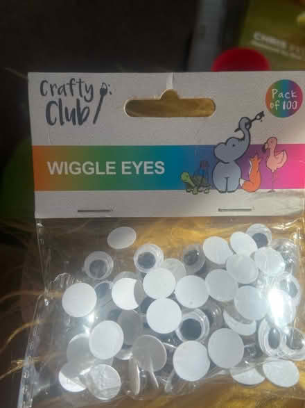 Photo of free Pack of 100 Wiggle eyes (Stubbington PO14) #1