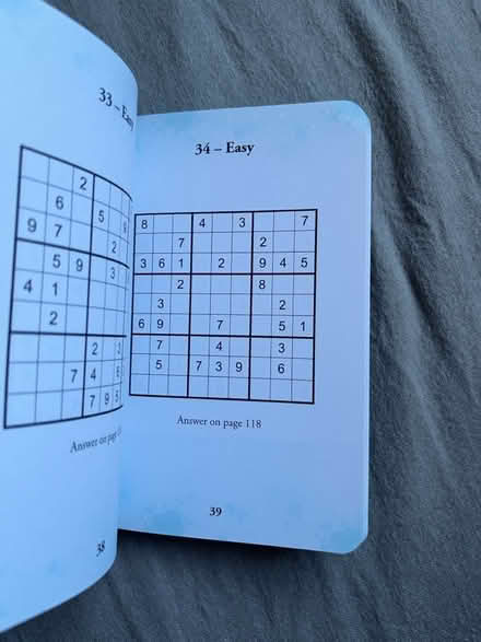 Photo of free Sudoku book (pocket sized) (RG7 3HY) #2