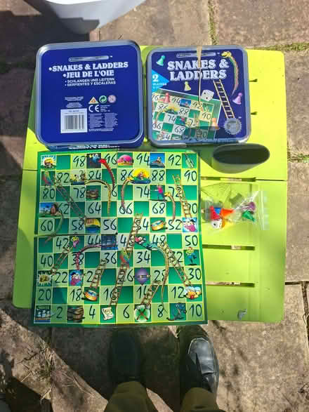 Photo of free Travel snakes and ladders box (Sopwell AL1) #1