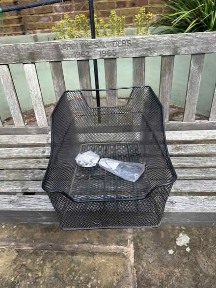 Photo of free rear bike basket (Putney SW15) #2