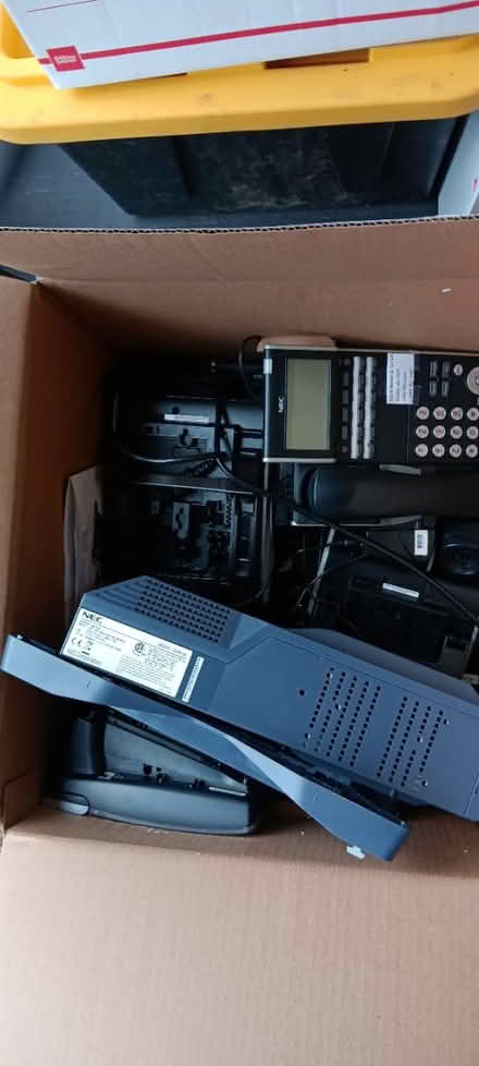 Photo of free SV8100 PBX Box with 6 phones (Maple Leaf) #1