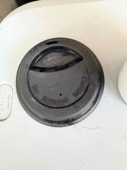 Photo of free Ceramic mug with lid (Westbury Wilts BA13) #3