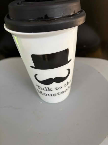 Photo of free Ceramic mug with lid (Westbury Wilts BA13) #1