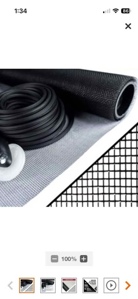 Photo of WINDOW SCREEN: 2 pieces of 1’ x 1’ (Baseline and Beaumaris) #3