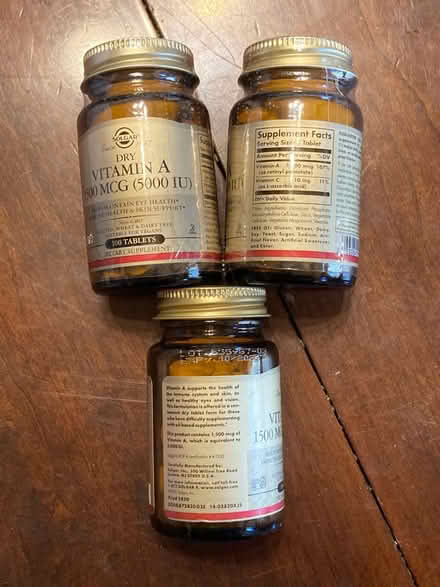 Photo of free Solgar vit. A, expired 2024 (Petworth/ Park View) #1