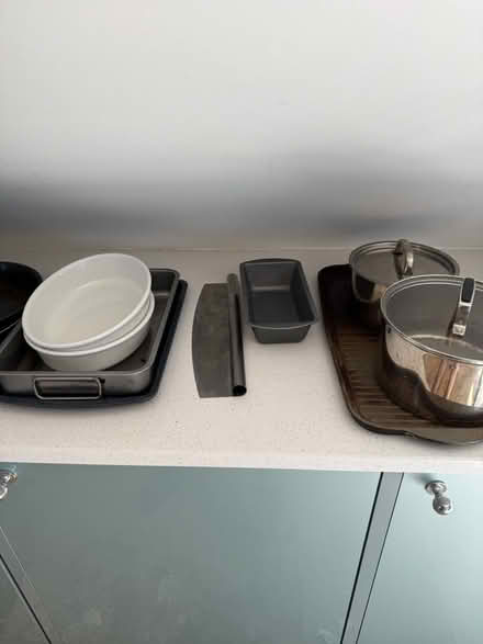 Photo of free Kitchen cookware and basket (Chiswick W4) #1