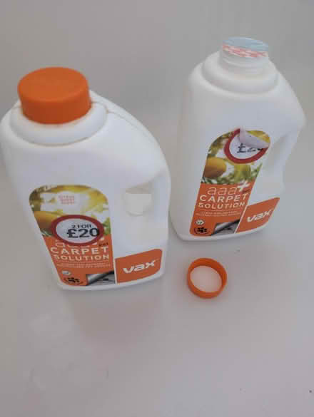 Photo of free 1.5 bottles of VAX carpet cleaner (BN43) #1