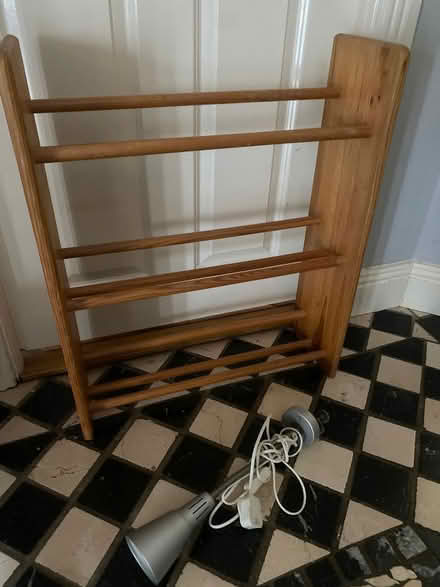 Photo of free Shoe stand and bed side lamp (Kildare) #1
