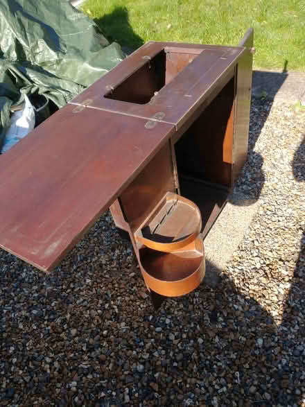 Photo of free Singer sewing machine cabinet (Oaklands, Welwyn AL6) #1