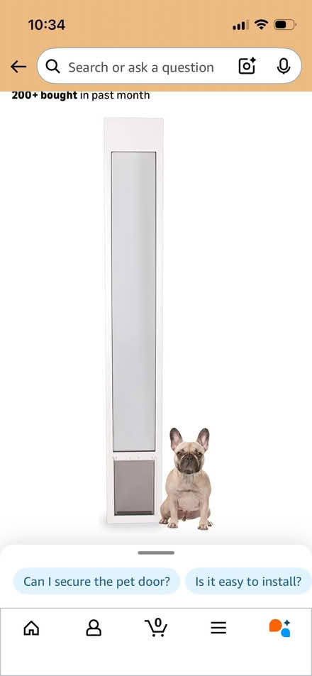 Photo of free Pet door for slider (Austin) #1