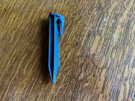 Photo of free Black Plastic pegs (not blue as they look in the photo) (Malvern Link WR14) #1